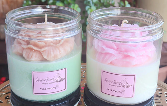 Carnation Scented Candle Decor