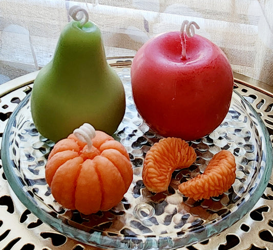 Candle Fruit Plate